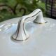 Antique white porcelain soup tureen with gilding B.H.V. Paris