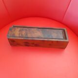 Set of wooden dominoes and mother-of-pearl numbers