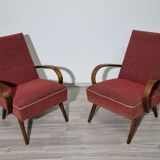 Vintage armchairs by Jaroslav Smidek, 1960s, Set of 2
