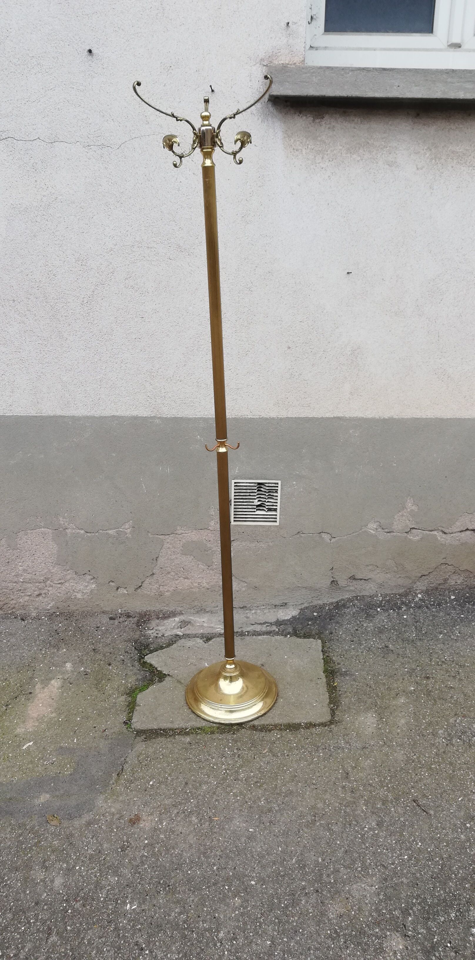 Porte manteau vintage laiton