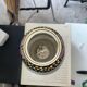 Antique Limoges porcelain vase – polychrome decoration and gilding – early