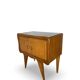 Paire de tables de chevet italiennes, milieu XXème