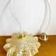 Serrated pendant lamp in Clichy glass
