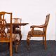 Lajos Kozma, ensemble de 7 pièces baroques Art Déco par Budapest Werkstatten 1920