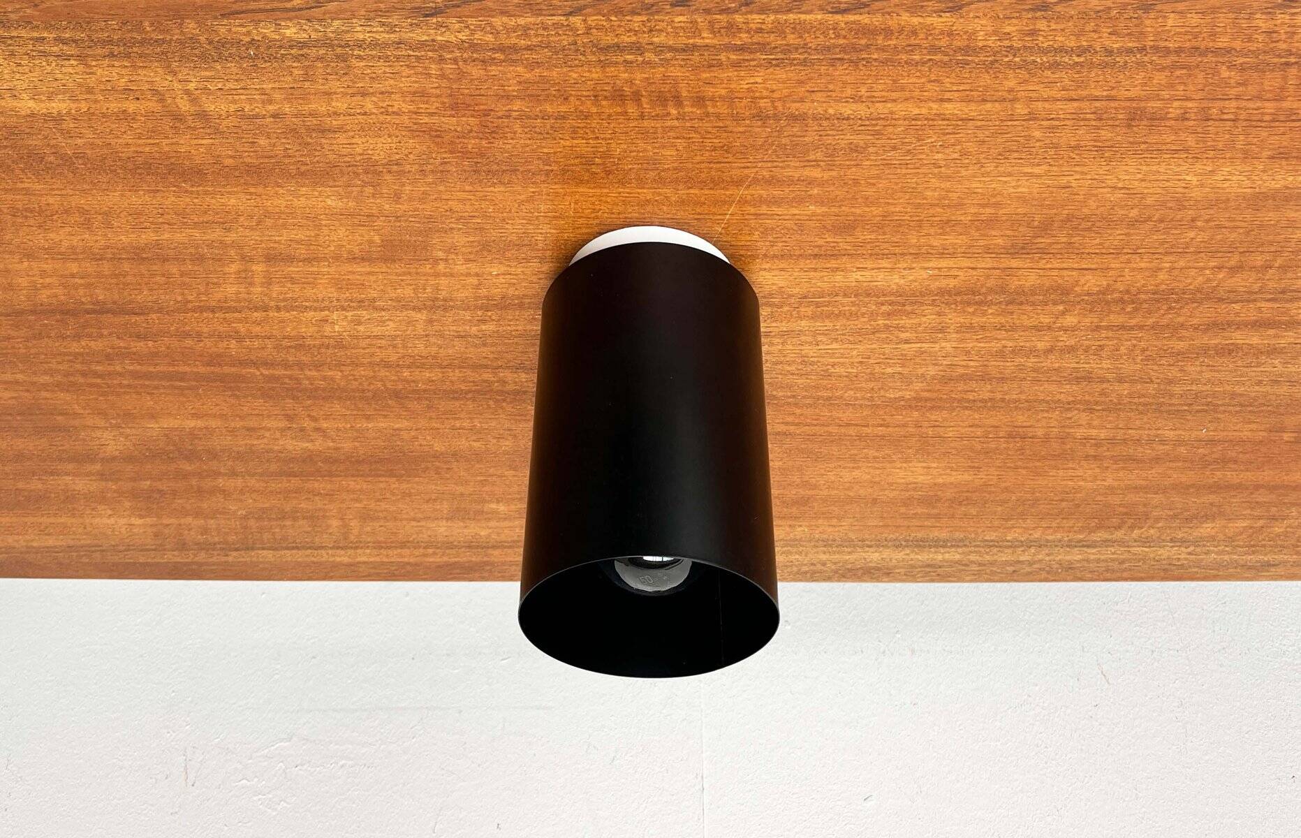 Vintage minimalist ceiling light from Ikea, 1980s.