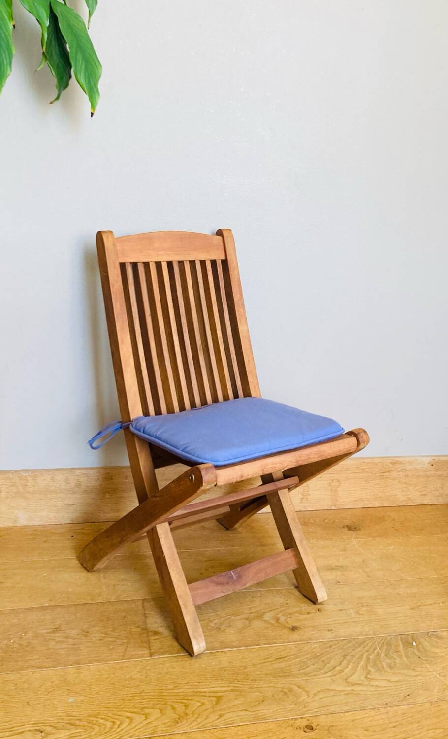 Scandinavian Vintage Folding Garden Chair for Children, Made in Denmark