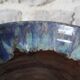Cab bordeaux ceramic standing bowl