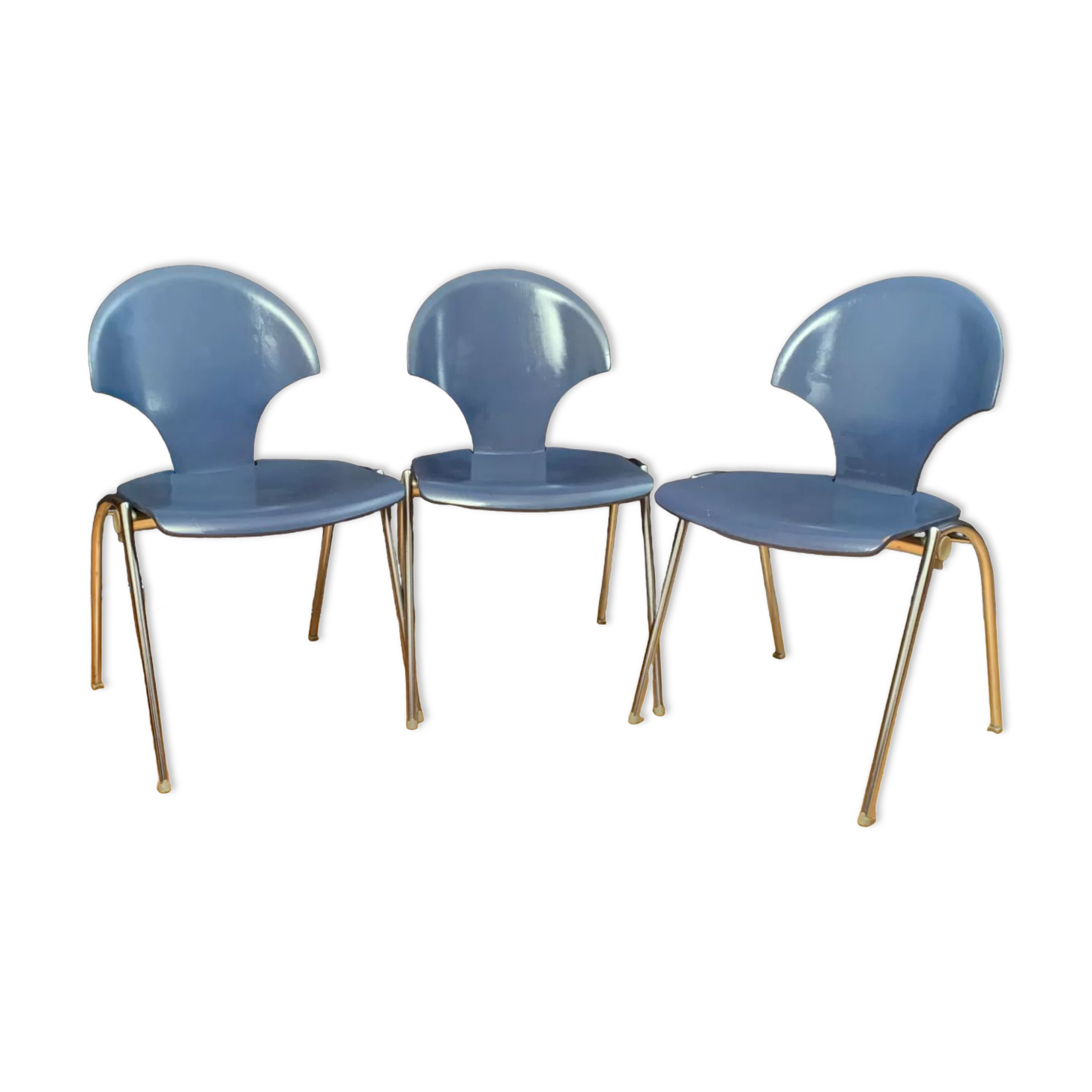 Set of three Kusch+Co chairs, Germany, 1980s