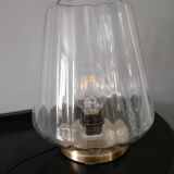 Glass table lamp