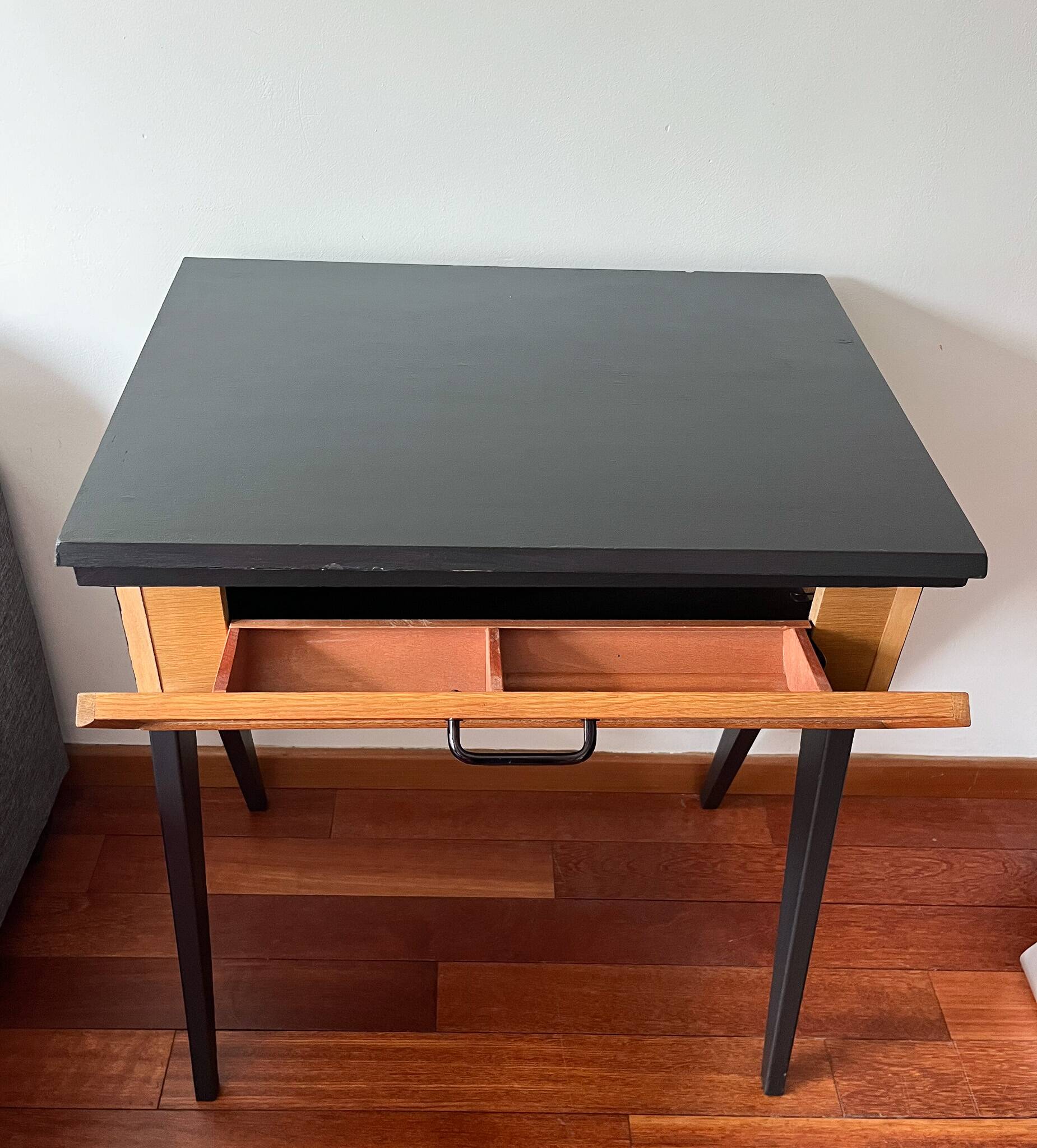 Vintage Sewing Machine Furniture Small Console Desk