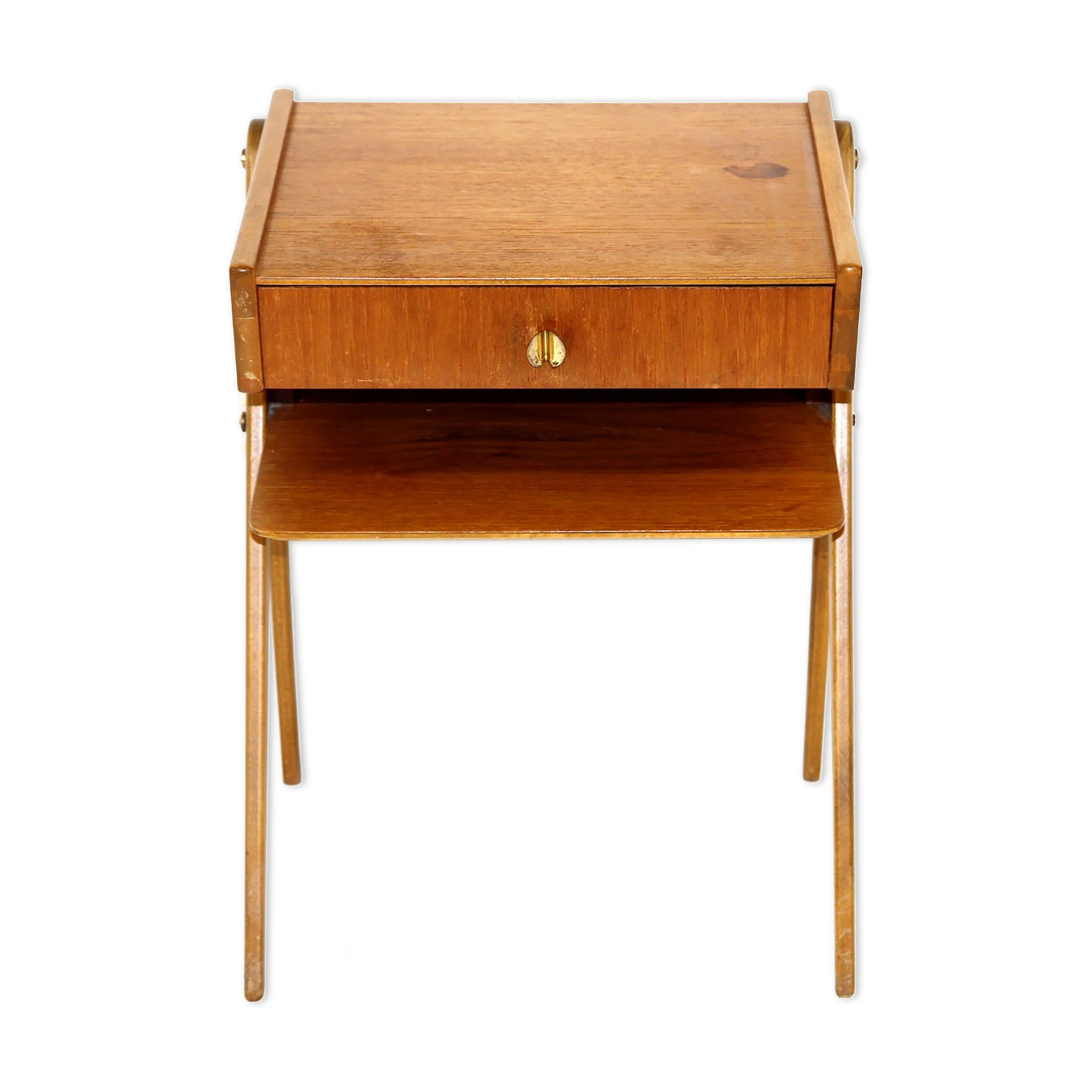 Teak bedside table, Sweden, 1950
