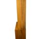 Bibliothèque/vitrine vintage en bois