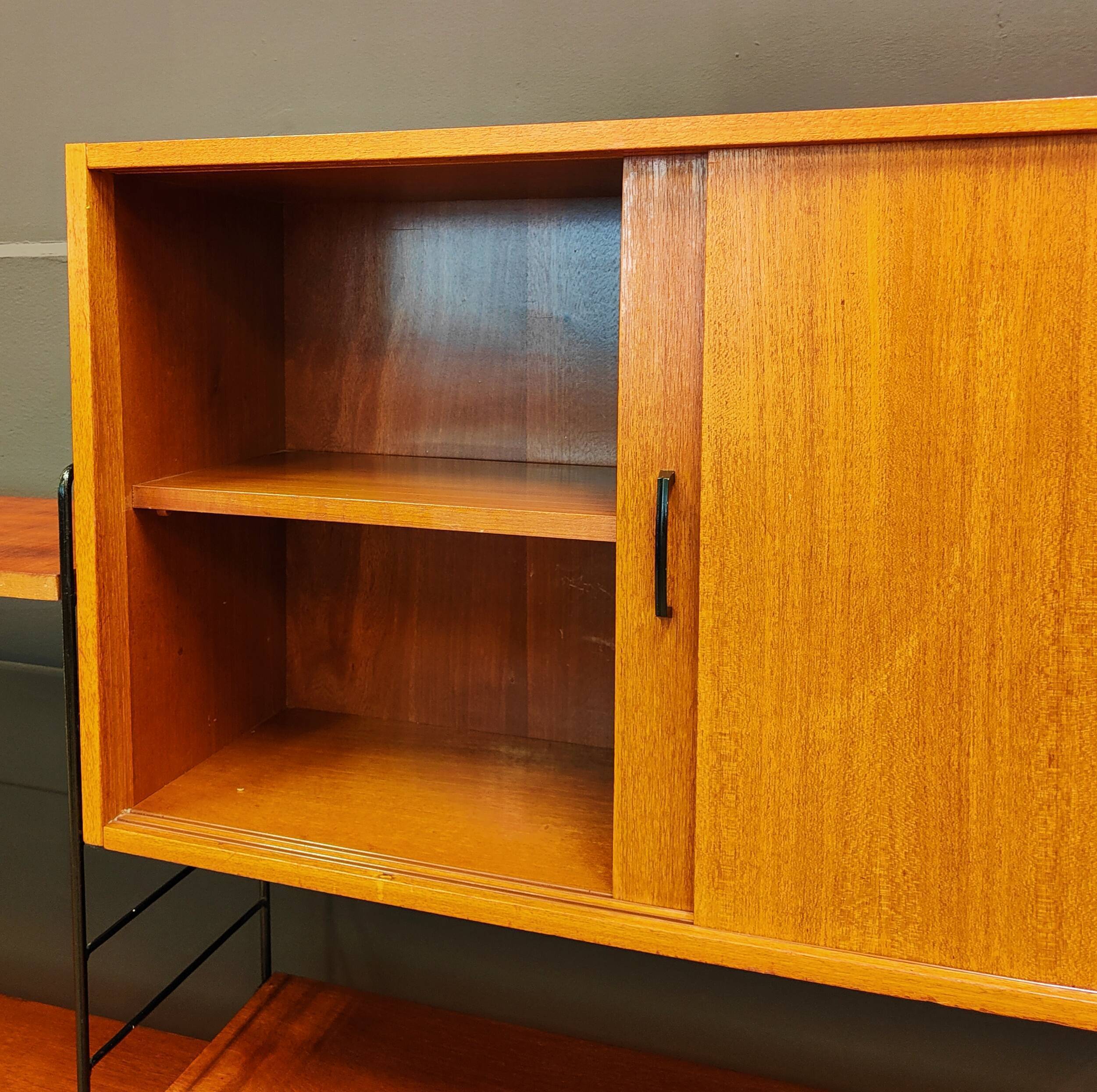 Mid Century wandsyteem | Vintage - boekenkast