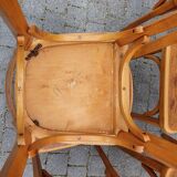 Serie 6 chairs baumann bistro kitchen vintage bar