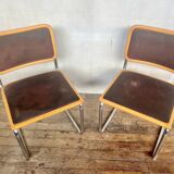 Set of 4 Marcel Breuer chairs Made in ITALY