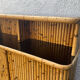 Vintage rattan bamboo bar from the 60s