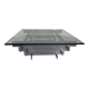 Sculptural Chrome Coffee Table by David Hicks, Italy, 1960s