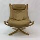 Falcon leather armchair by Sigurd Ressel for Vatne Møbler 1970s