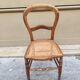 Louis Philippe style chair in walnut, 1900.