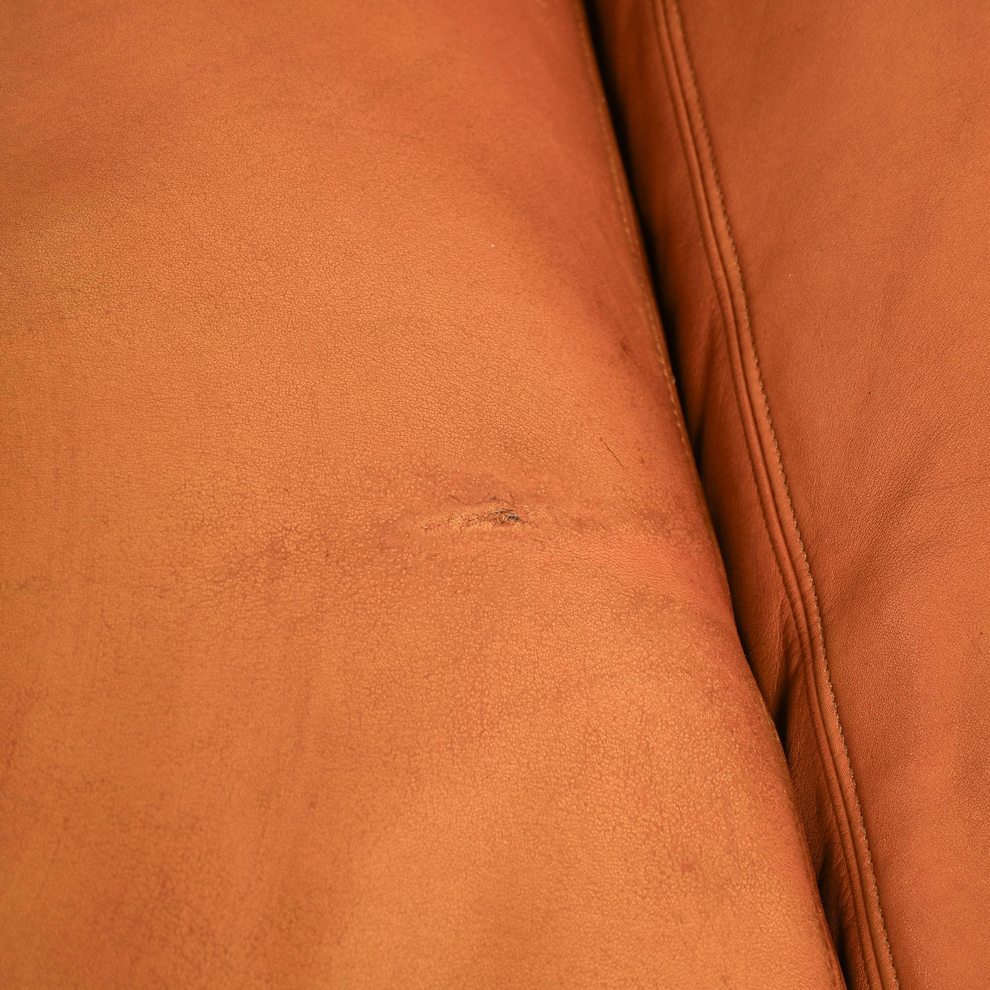 Cocker sofa in leather, Franco Bresciani for Poltrona Frau, 1970s