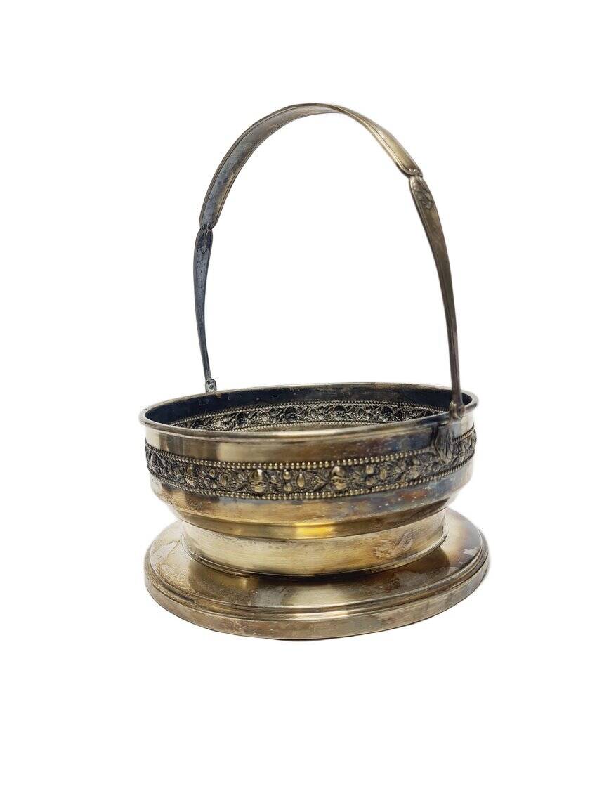 Art Deco fruit bowl from Bros. Henneberg, Poland, 1930s