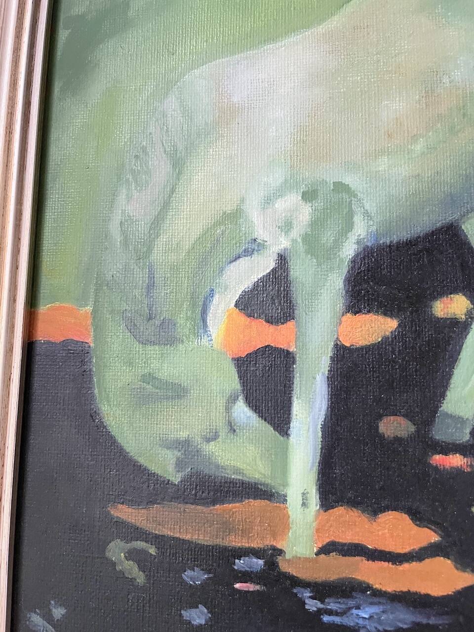 Gauguin oil painting canvas