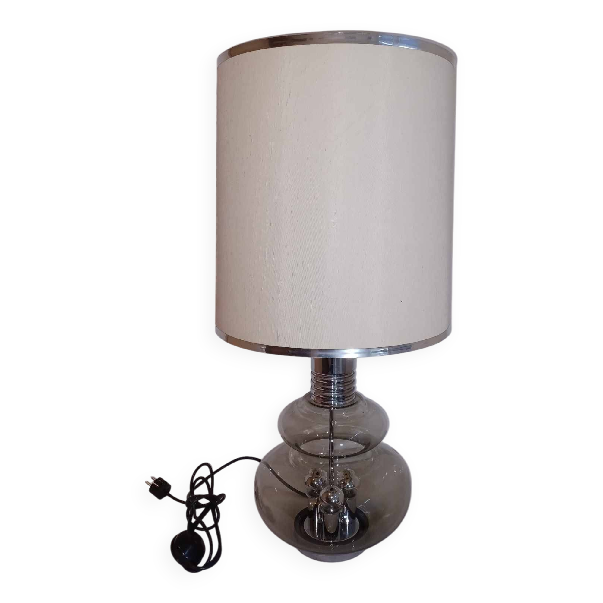 Mid-20th century table lamp by Doria Leuchten, 1970s.