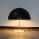 Modern table lamp – 1980s, metal, black shade, 2x E27