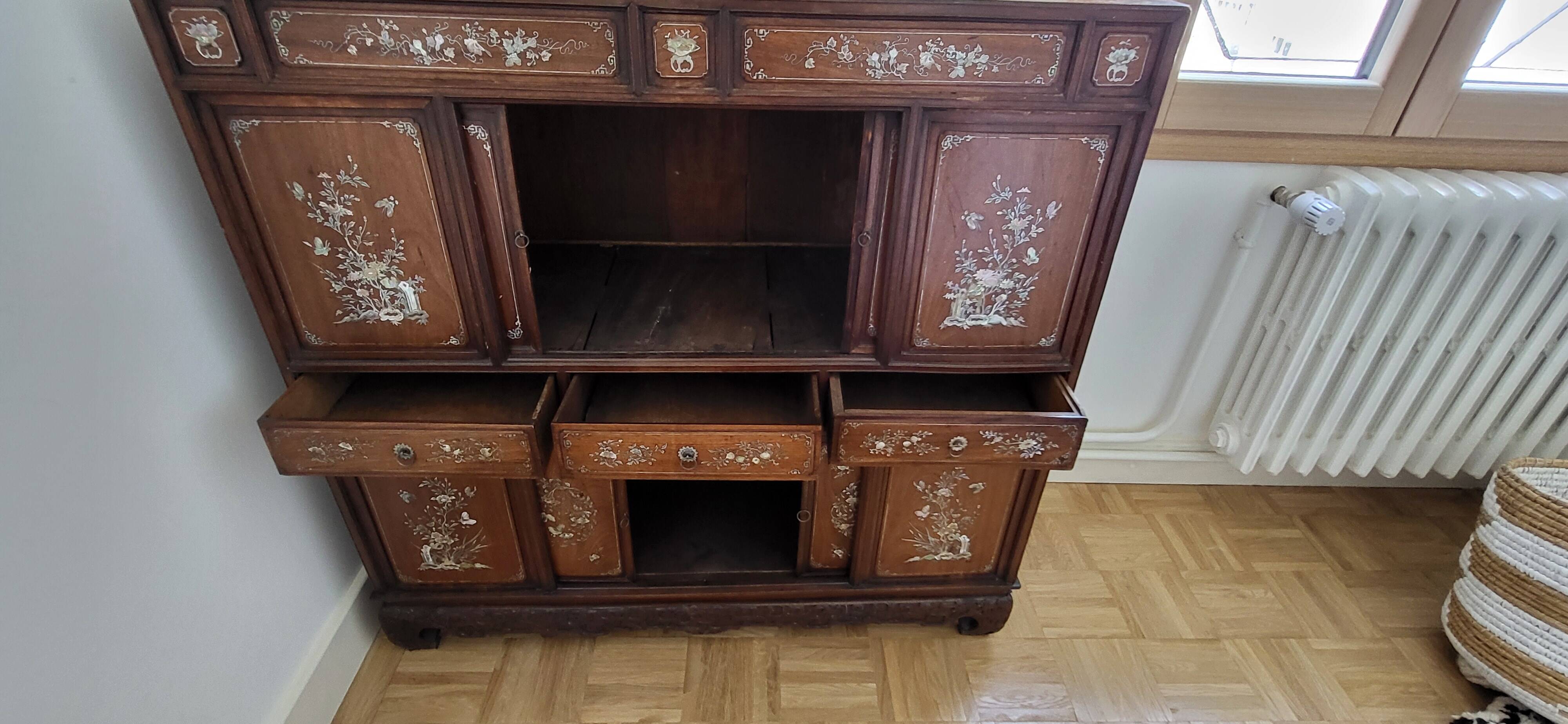 antique Chinese cabinet