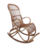 Rattan rocking chair from the 60s