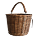 Vintage Wicker Basket for Bike, Removable Carrying Basket with Handle