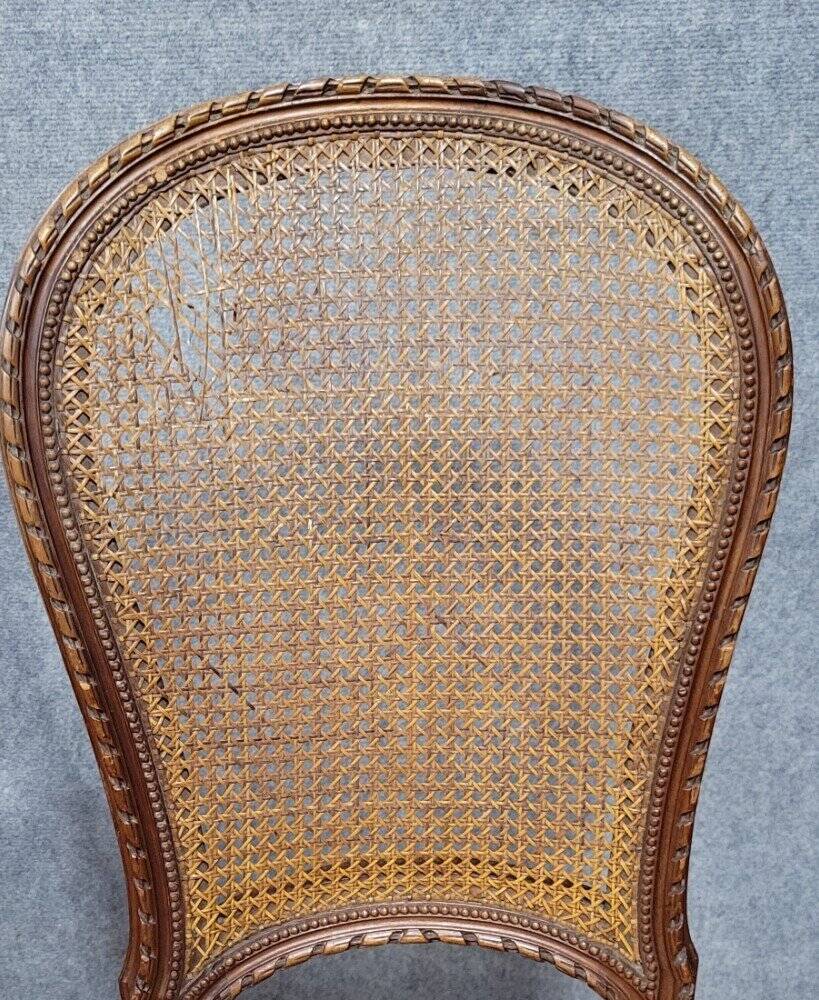 Ensemble de 6 chaises en acajou de style Louis XVI