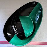 Tripod dish and matching serving bowl from the 50s
