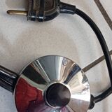 Lampadaire vintage 1970 chrome 3 spots orientables et réglables