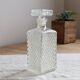 Vintage pressed glass whisky carafe