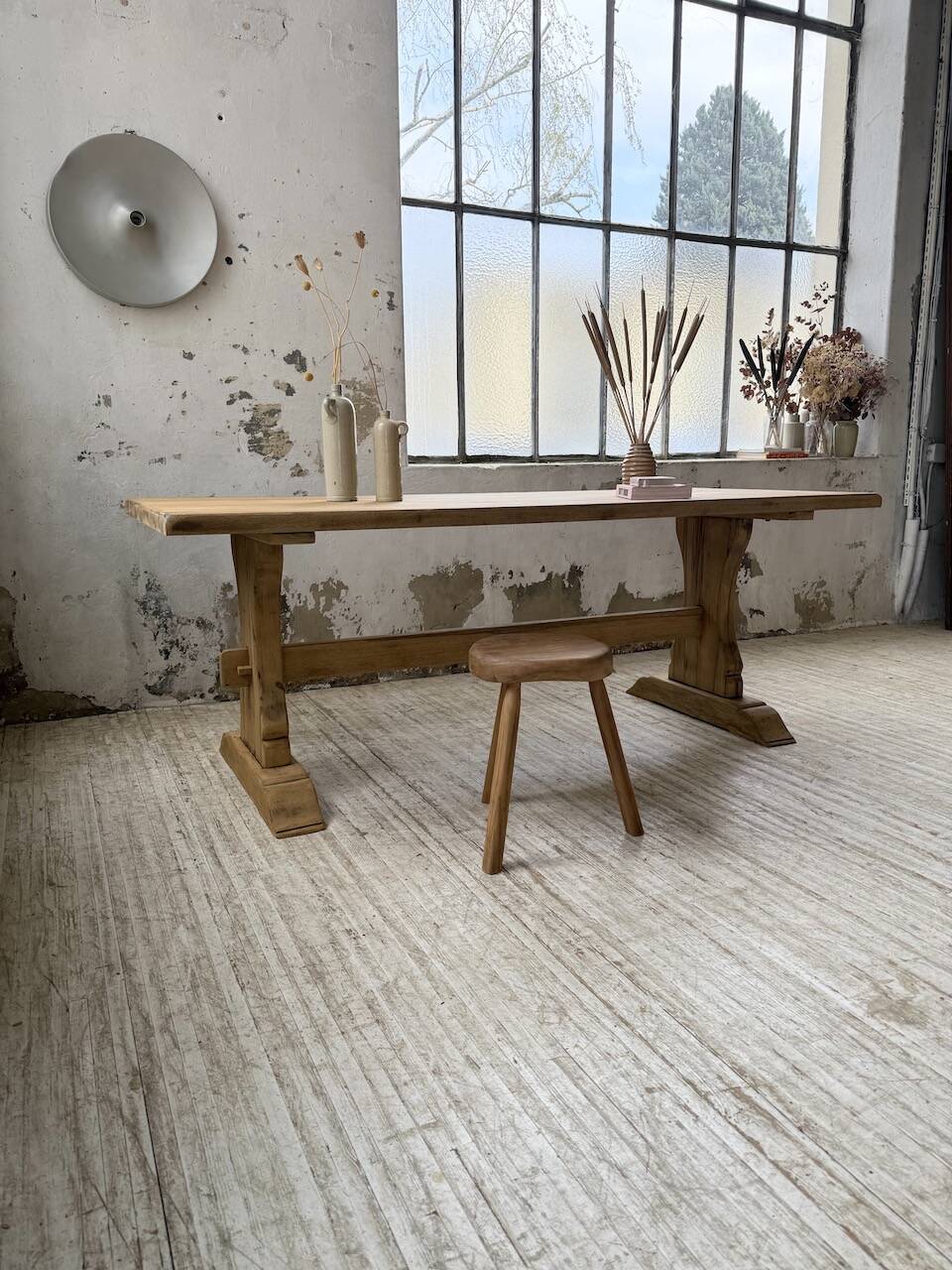 Beech monastery table 2m