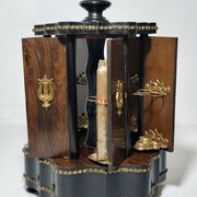 Carrousel de cigares en bois, Espagne, années 1950