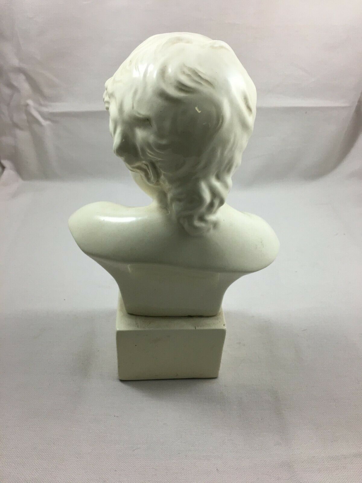 French vintage ceramic child bust Labrec Orleans