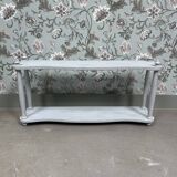 Patinated wall shelf