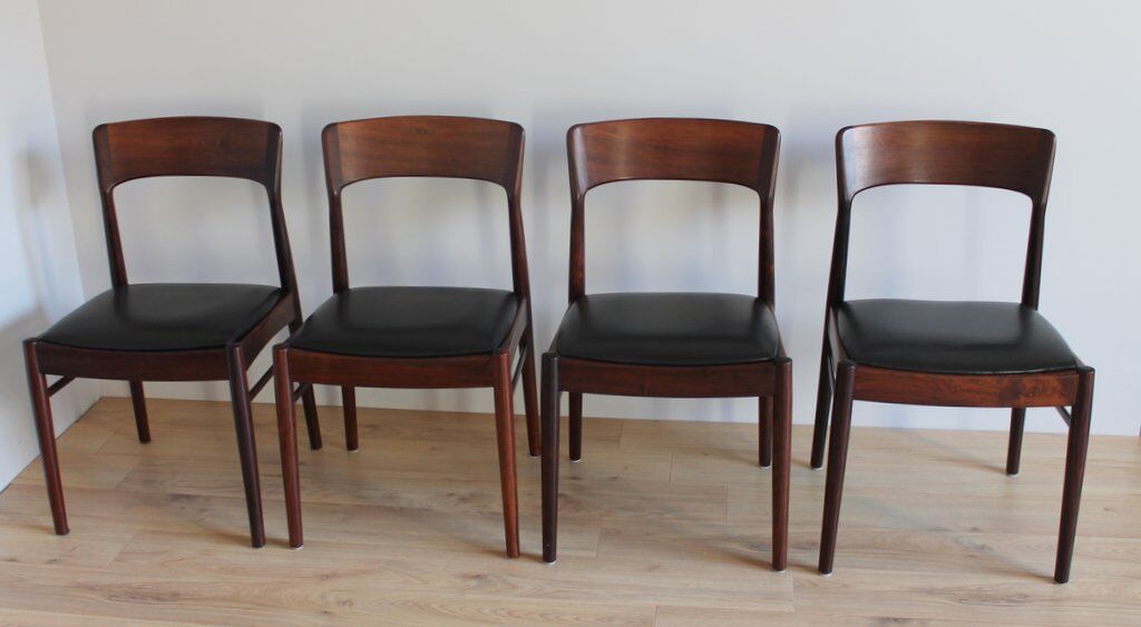 Set of 4 chairs danish 60s
