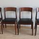 Lot de 4 chaises danoises années 60