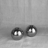 pair of vintage Ikea nässjö candlesticks