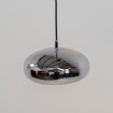 Chrome pendant by Richard Carruthers for Ateljé Lyktan