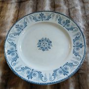 Large antique ironstone dish
