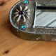 Miroir en laiton année 50