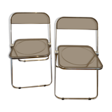 Plia Giancarlo Piretti chairs for Castelli