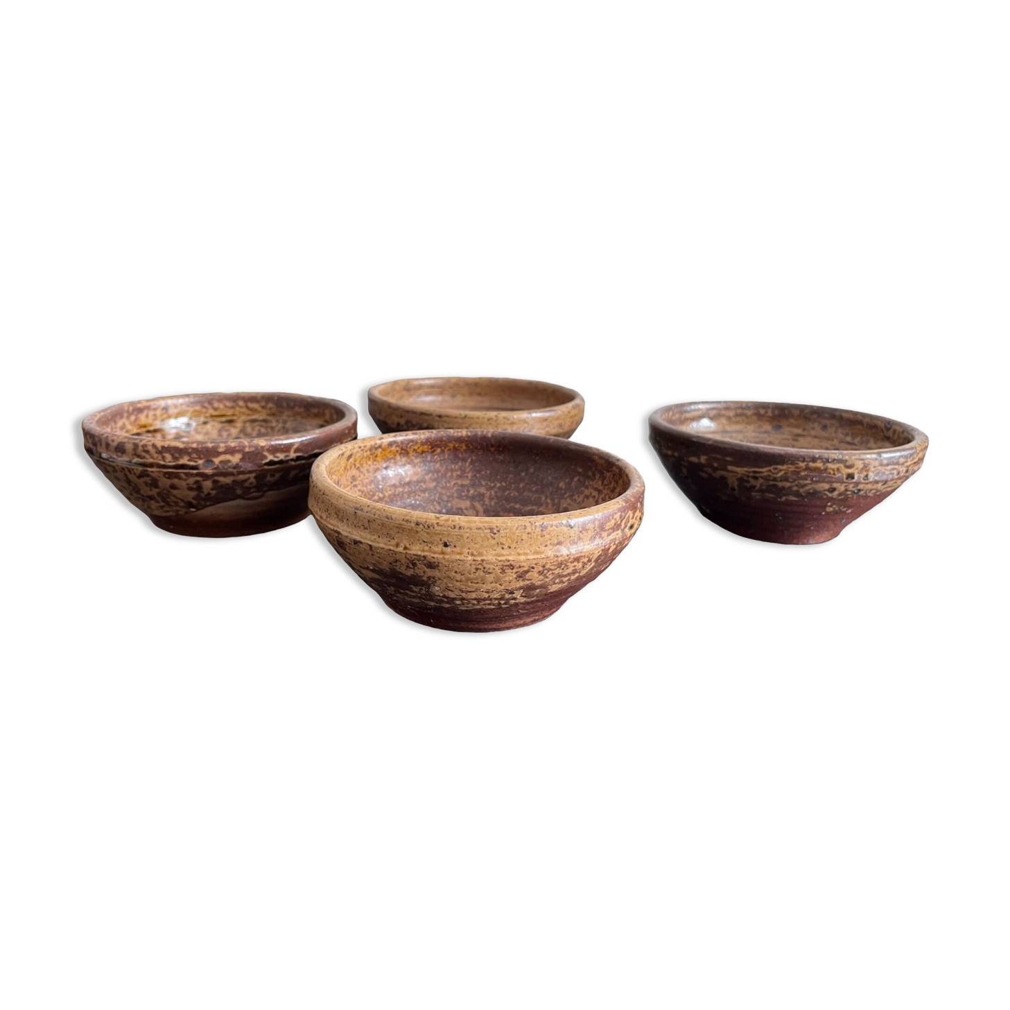 4 bowls in sandstone André Bodin La Borne
