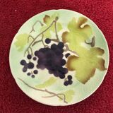 Dessert plate in barbotine