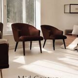 Fauteuils du milieu du siècle