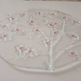 Cherry blossom glass pie dish